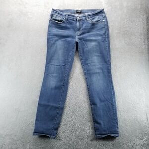 Judy Blue Jeans Womens 32 Blue Skinny Mid Rise Medium Wash Stretch‎